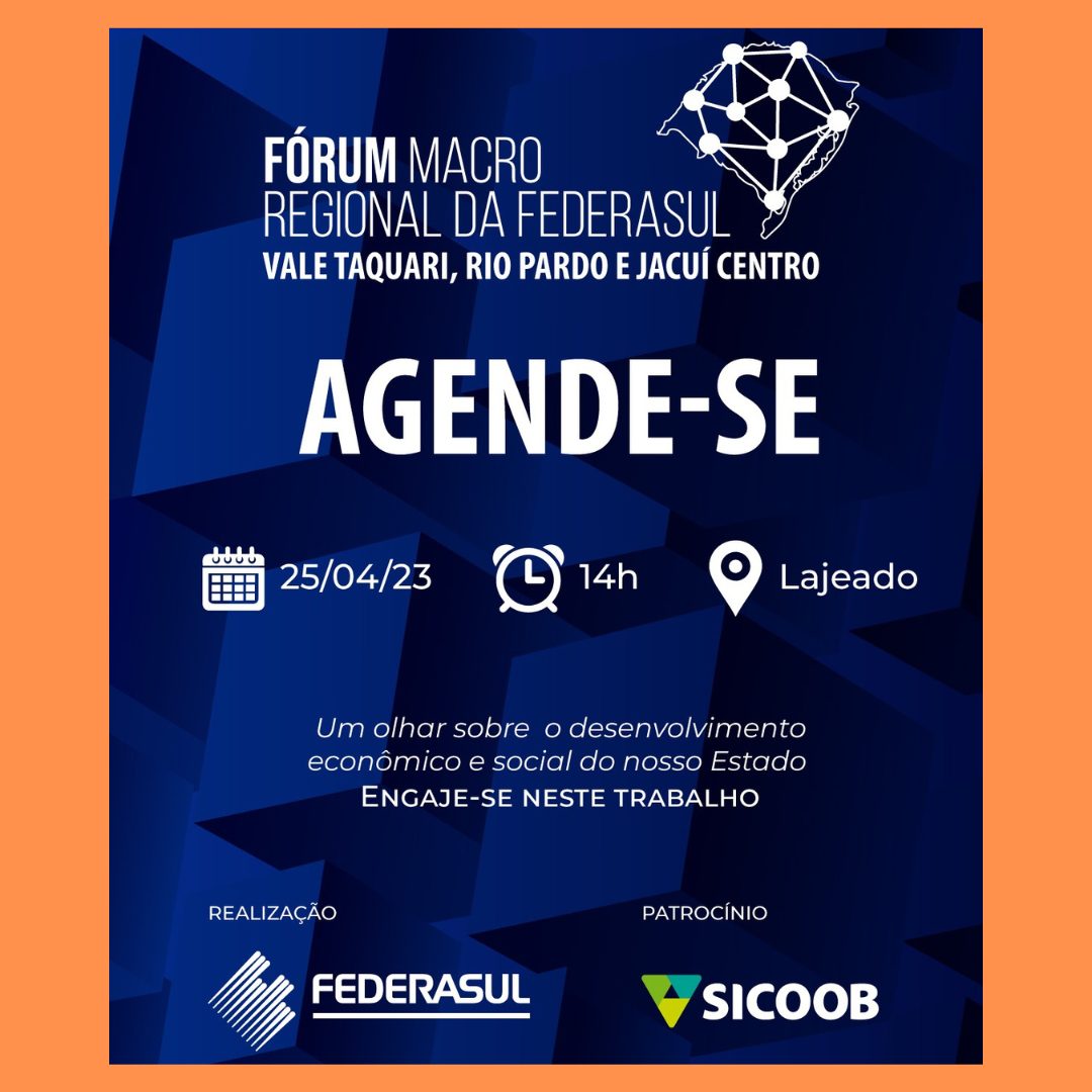 Federasul promove terceira reunião dos nove Fóruns Macrorregionais