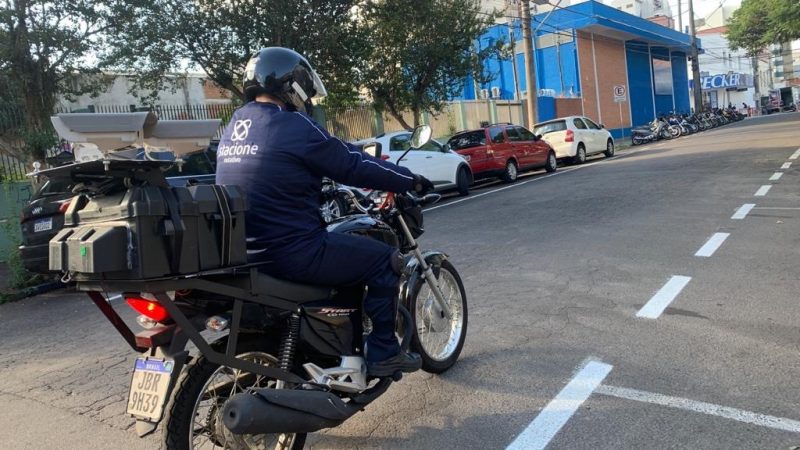 Stacione descarta retirada de motocicleta na fiscalização do rotativo em Lajeado
