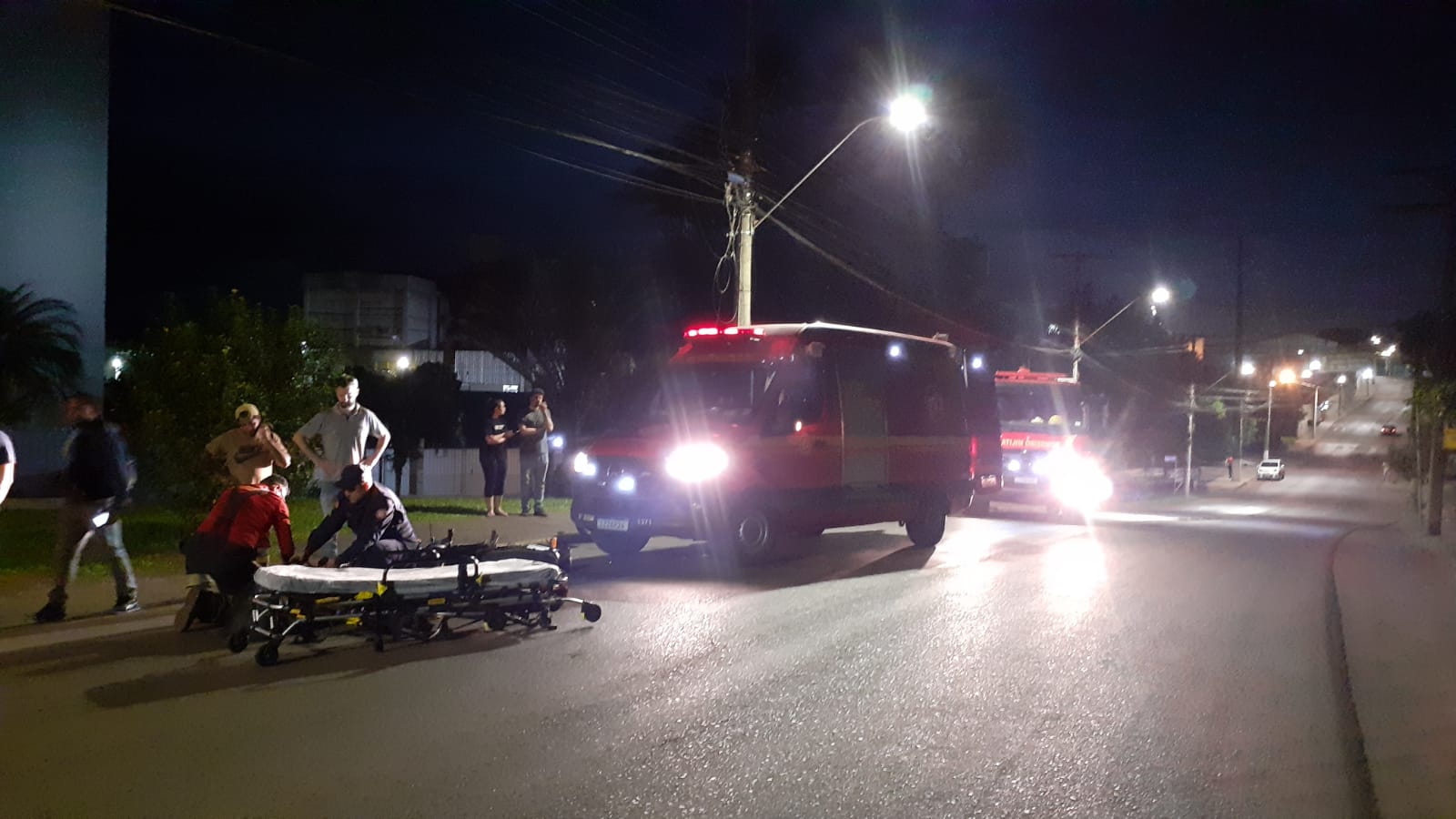 Acidente deixa motociclista ferido em Lajeado