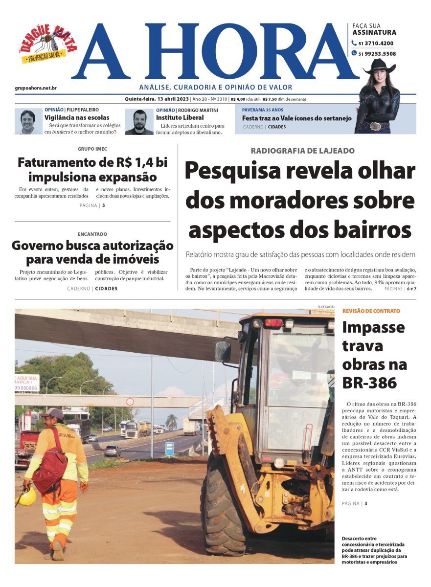 A Hora – 13/04/2023