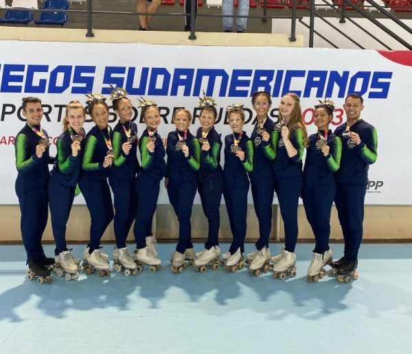 Grupo da Cia de Patinação Sobre Rodas é campeão em disputa Sul-Americana