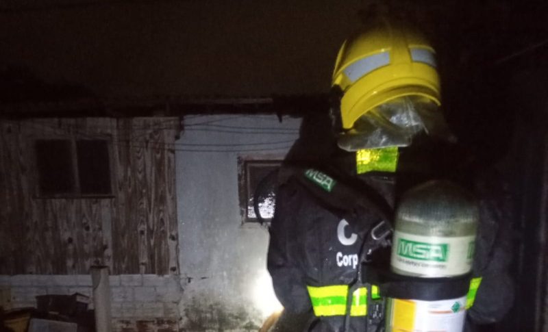 Homem é salvo de incêndio em Venâncio Aires