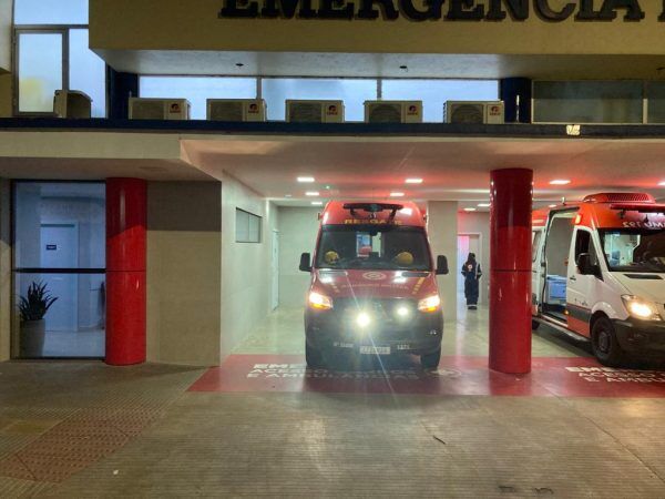 Menino de 11 anos sofre queda e é atendido pelos Bombeiros