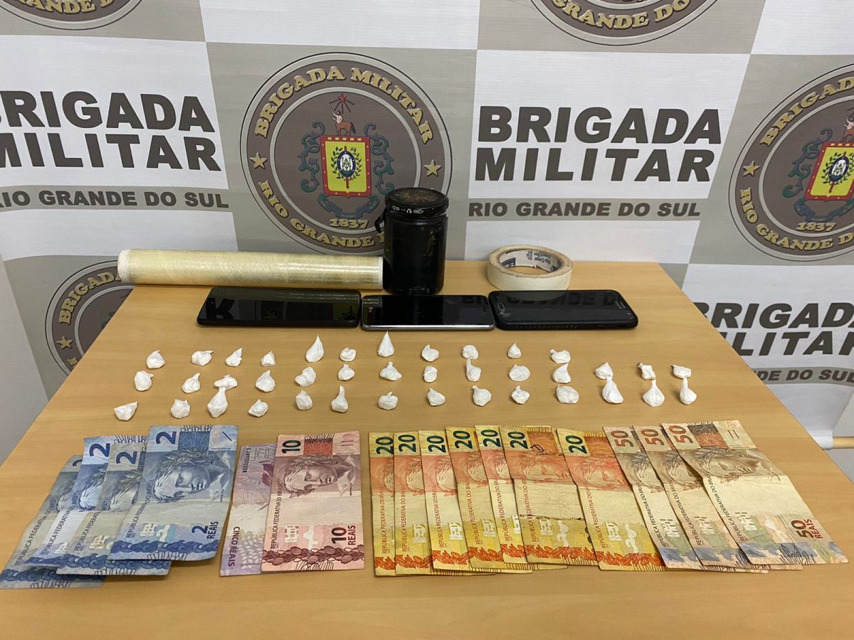 Casal é preso por tráfico de drogas em Paverama