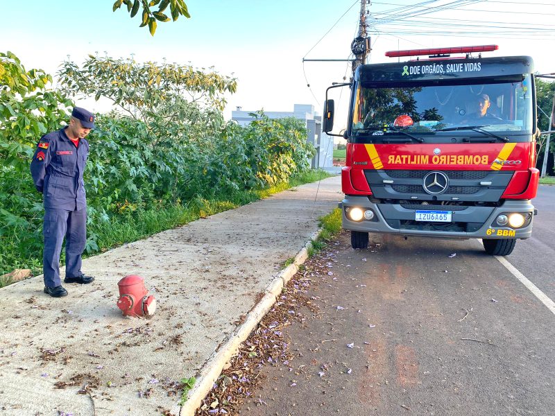 Danos em hidrantes dificultam o trabalho dos bombeiros