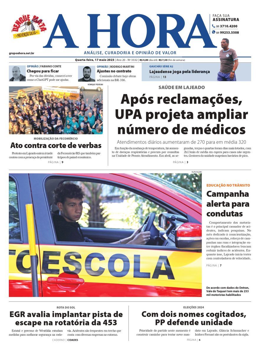 A Hora – 17/05/2023