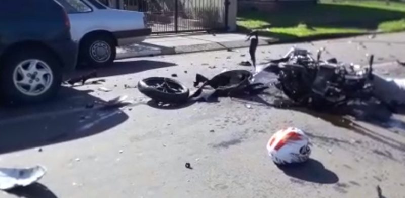 Acidente deixa motociclistas feridos na Barra da Forqueta, em Arroio do Meio
