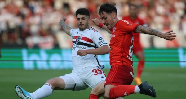 Inter perde para o São Paulo no Morumbi