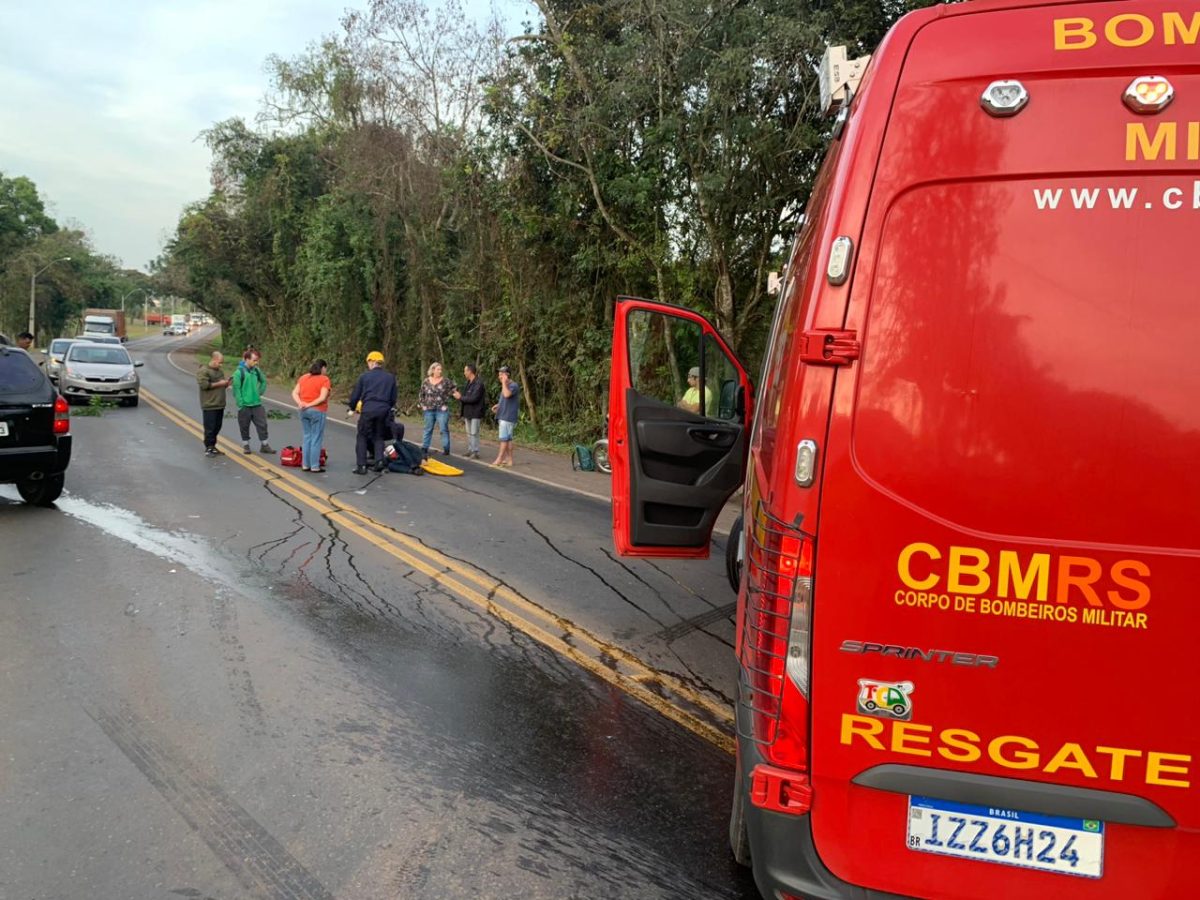 Acidente deixa dois feridos na ERS-130, entre Lajeado e Cruzeiro do Sul
