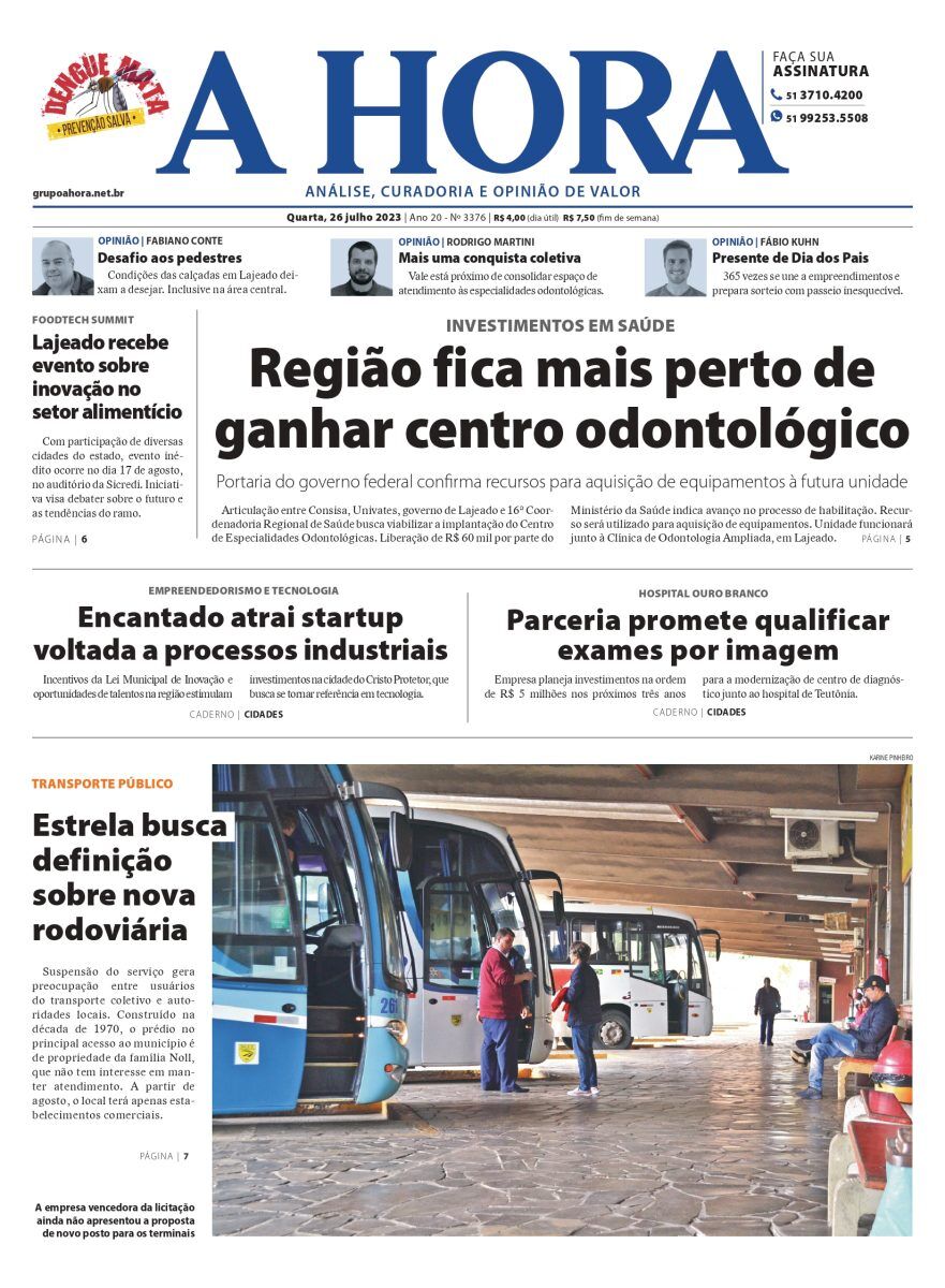 A Hora – 26/07/2023