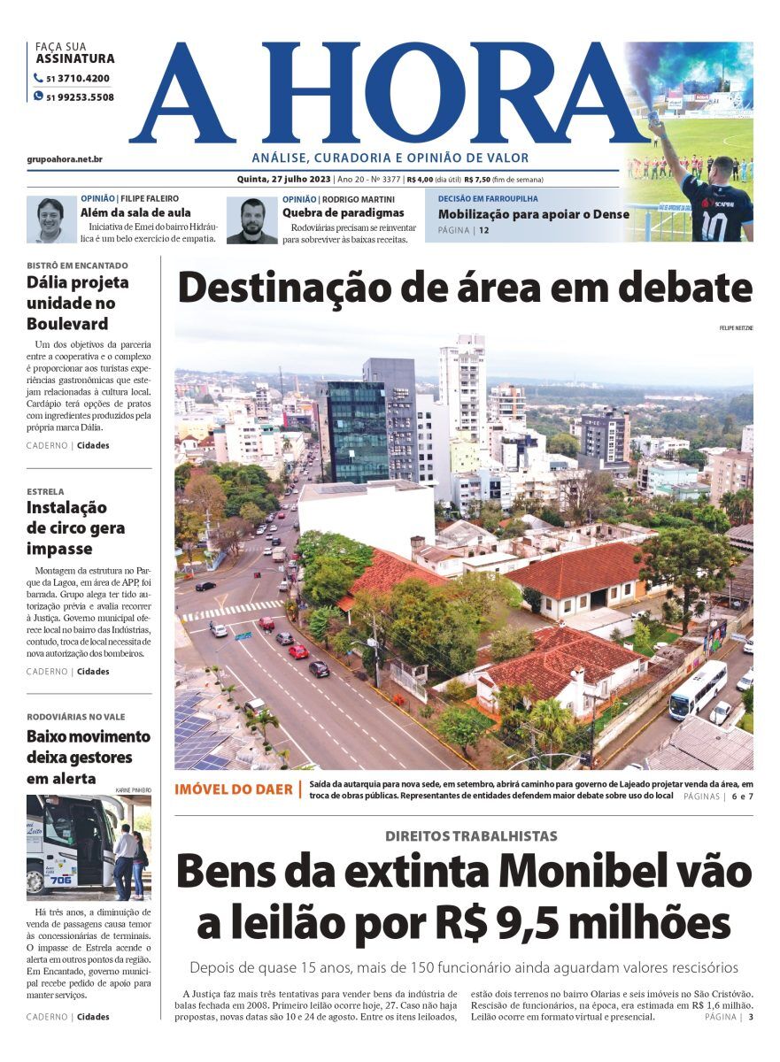 A Hora – 27/07/2023