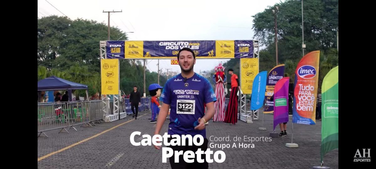 Participei de uma corrida de rua | VLOG – Caetano no Circuito dos Vales