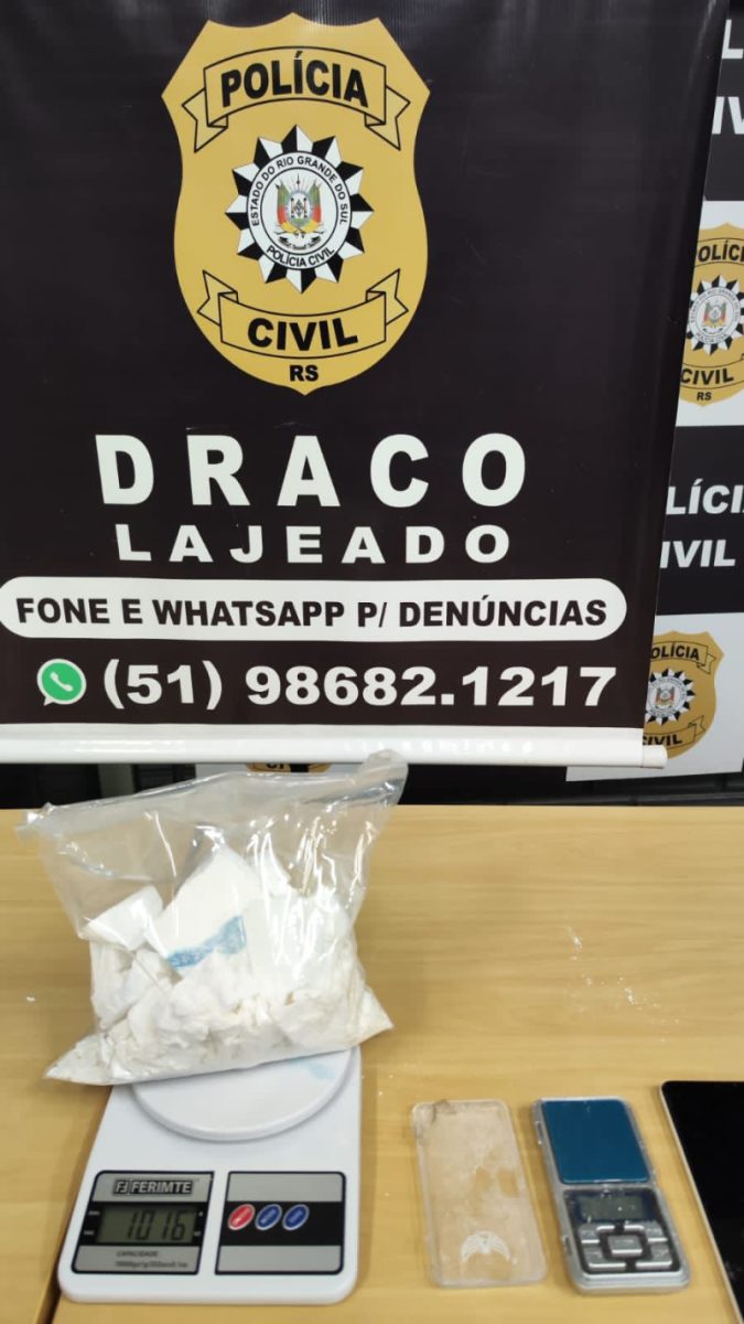 Homem é Preso Com Mais De Um Quilo De Cocaína Em Lajeado Grupo A Hora