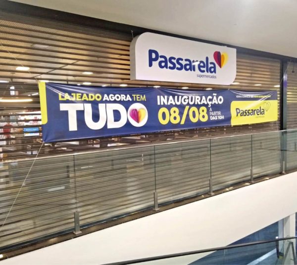 Passarela inaugura supermercado na terça-feira no Shopping Lajeado