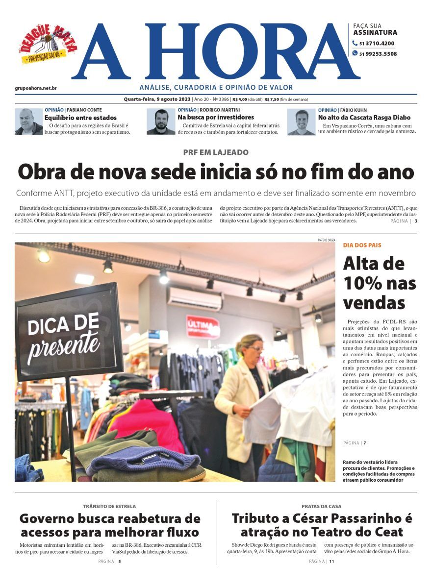 A Hora – 09/08/2023