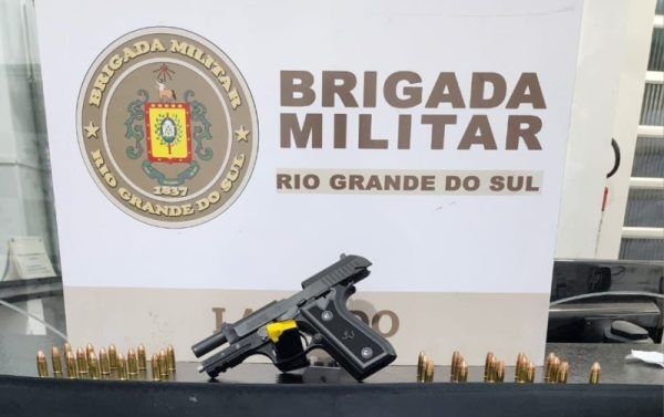 Homem é preso com arma de fogo em Lajeado