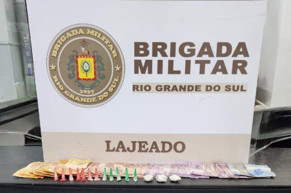BM prende suspeitos de tráfico de drogas e corrupção de menor
