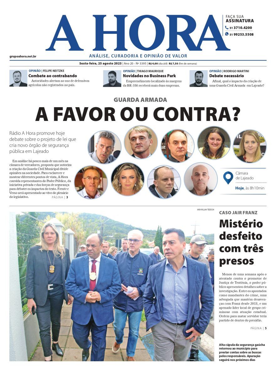 A Hora – 25/08/2024