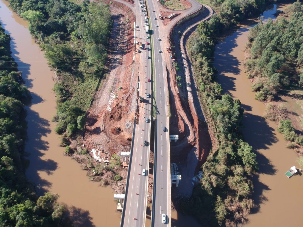 CCR projeta liberar pista da ponte sobre o Boa Vista até domingo