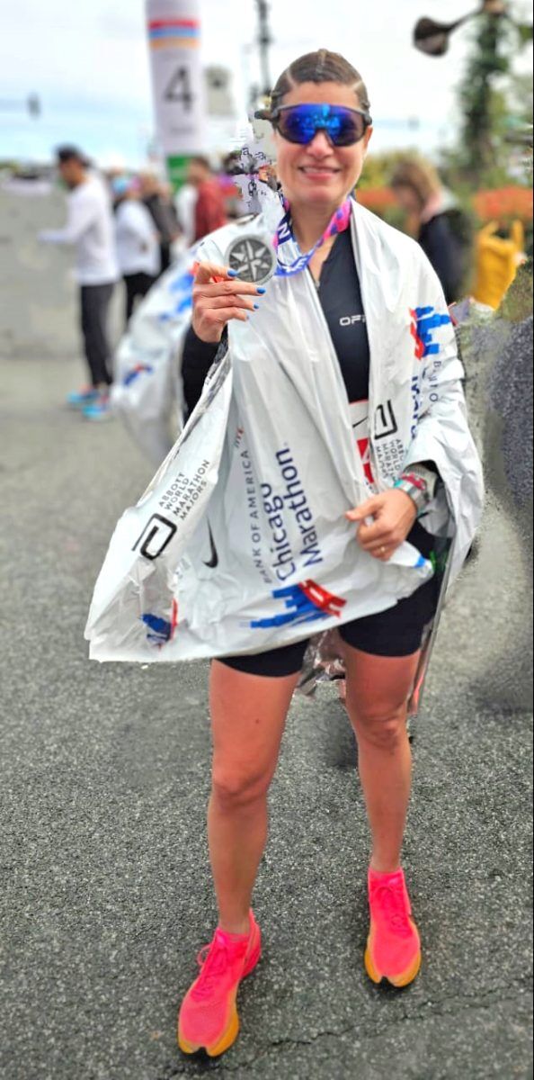 Atleta do Vale participa da Maratona de Chicago