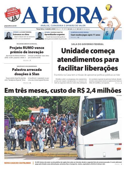 A Hora – 03/10/23