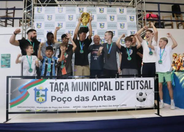 Poço das Antas conhece os campeões do municipal de futsal