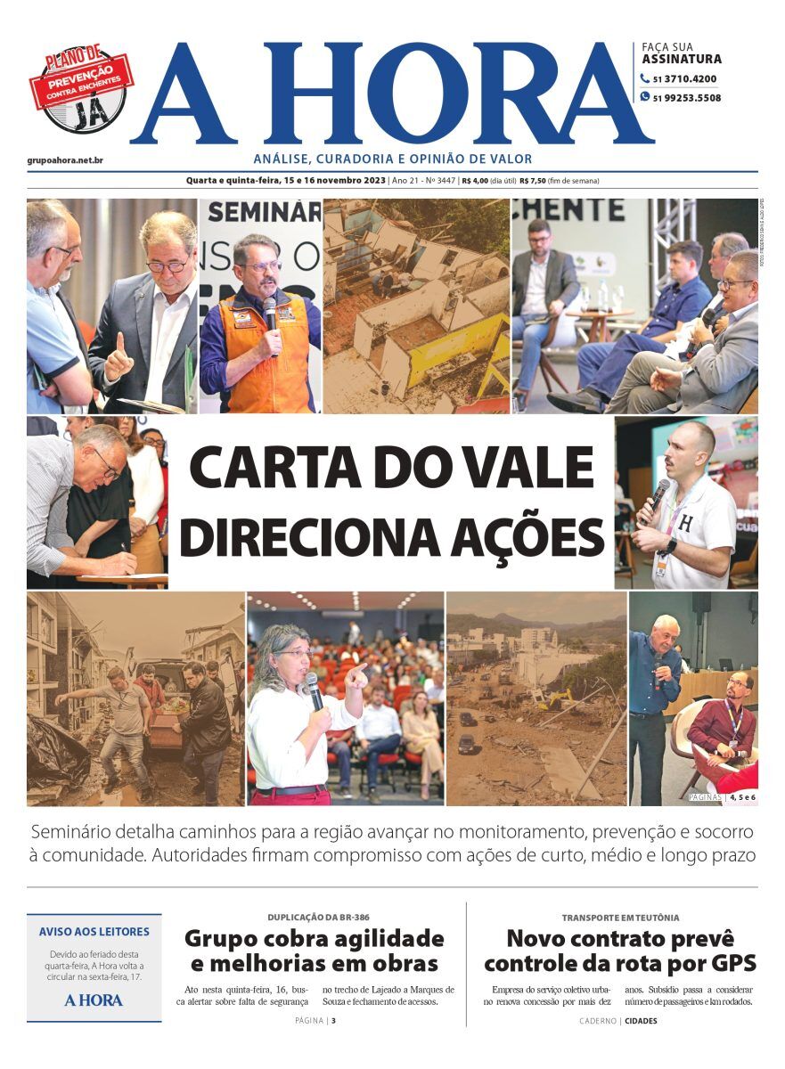 A Hora – 15/11/23