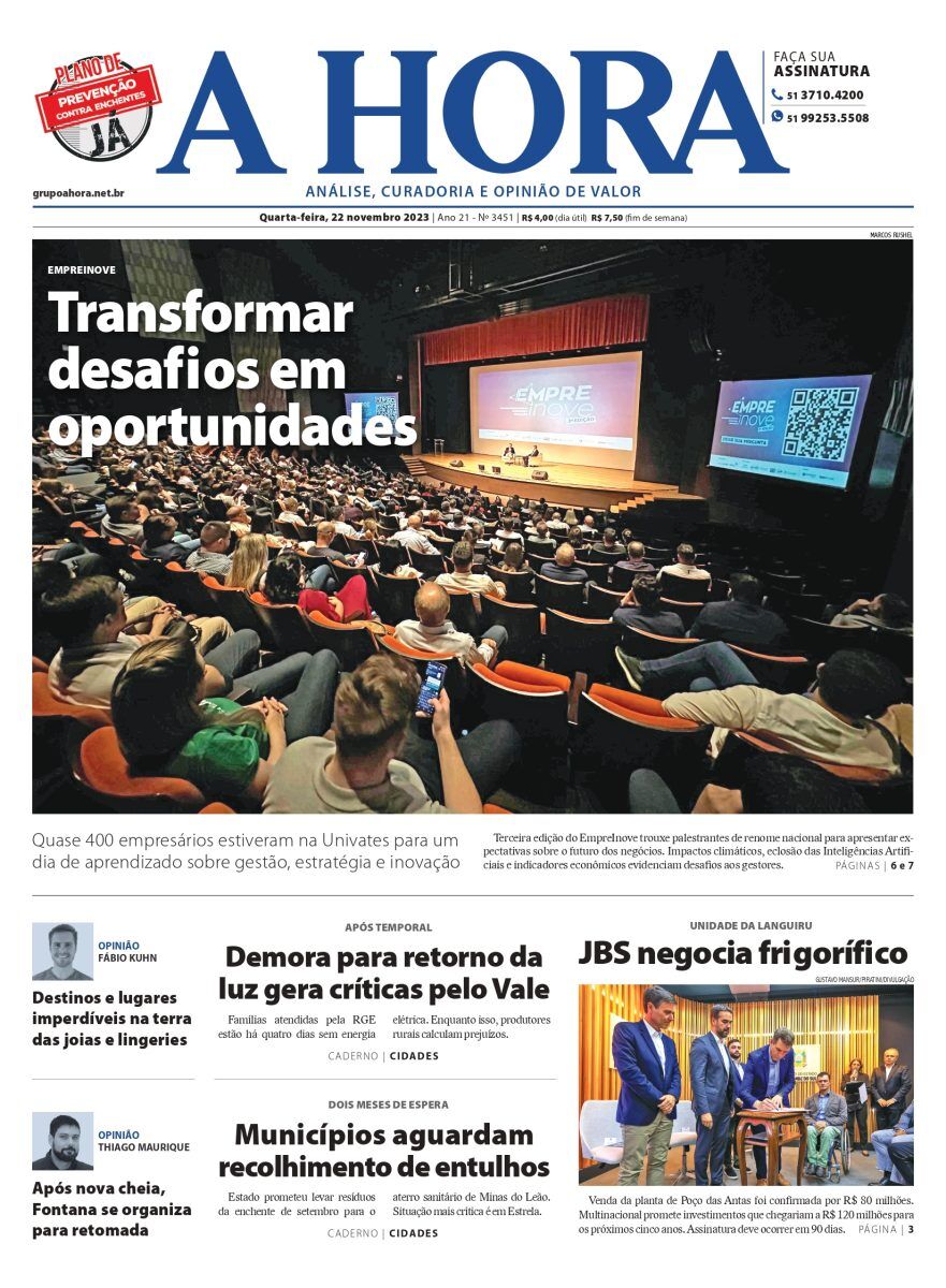 A Hora – 22/11/23