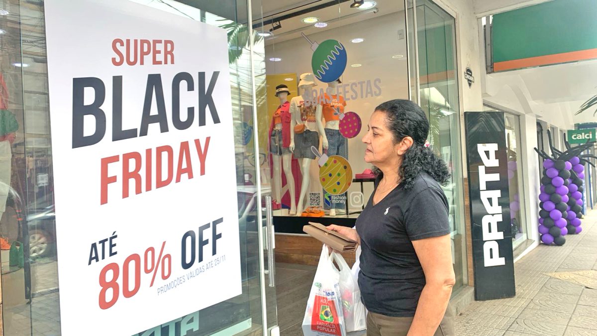 Black Friday é aposta para aumentar vendas no comércio