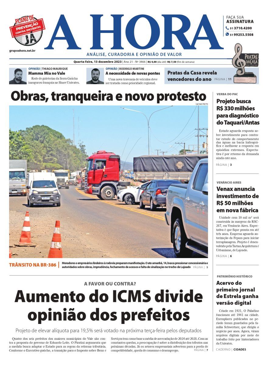 A Hora – 13/12/23