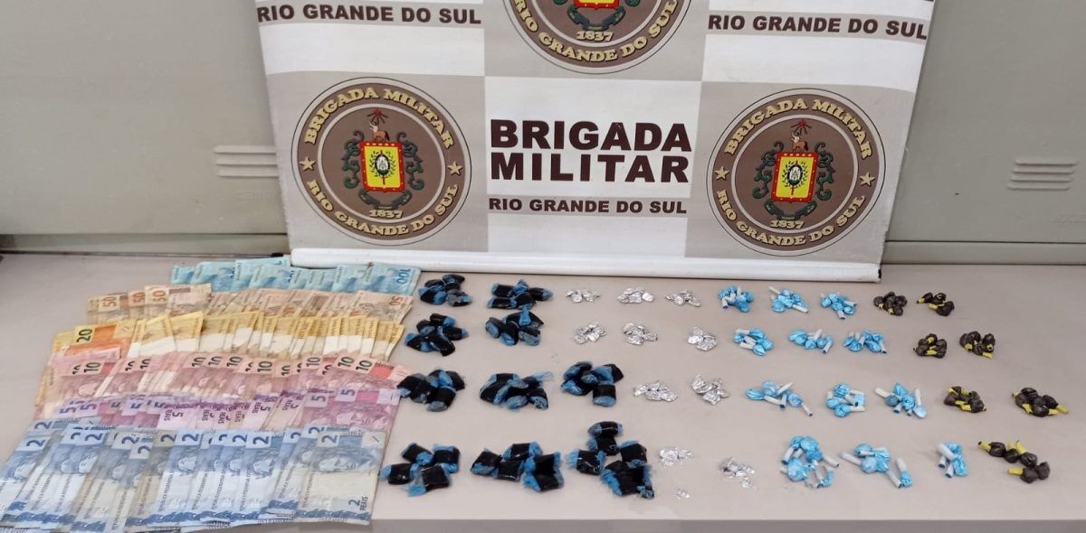 Brigada Militar prende traficante no Centro de Lajeado