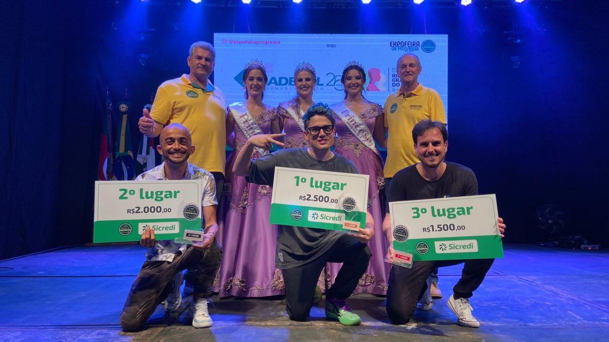 Erick Clepton é o vencedor da 3ª edição do Festival de Progresso com Humor