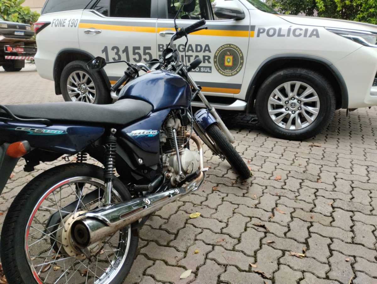 Homem é preso por roubo de motocicleta em Lajeado