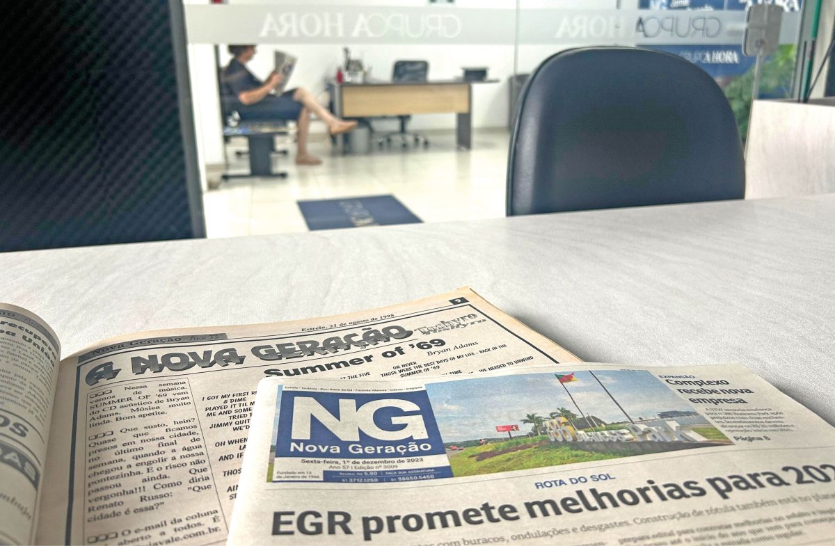 Jornal Nova Geração completa 58 anos de atividades ininterruptas