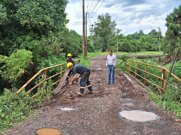 Obras da nova ponte dos Wünsch iniciaram nesta terça