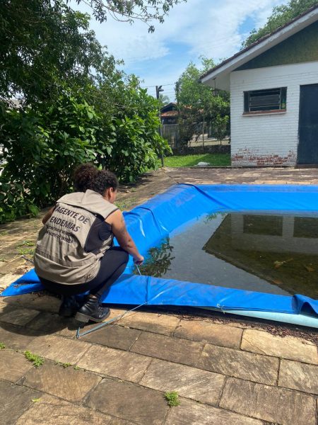 Estrela atenta para os perigos da dengue no pós-vendaval