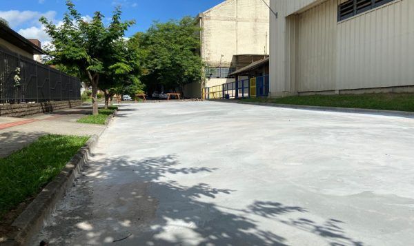 Projeto piloto testa concreto armado em Venâncio Aires