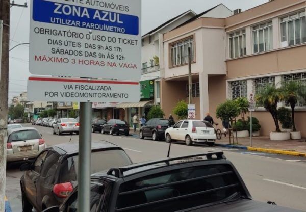 Área do estacionamento rotativo será ampliada em Venâncio Aires