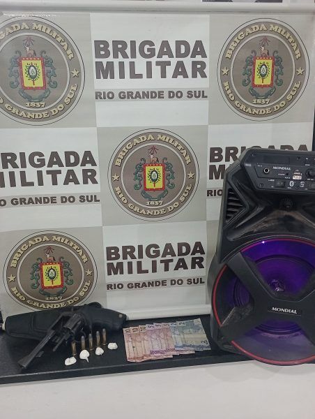 Homem é preso por porte e disparo de arma de fogo em Lajeado