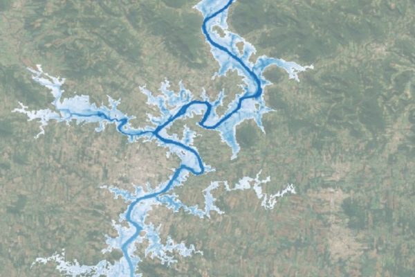 Nota técnica apresenta extensão da cheia do Rio Taquari em setembro de 2023