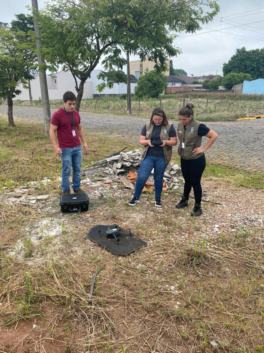 Venâncio Aires testa drone para identificar criadouros da dengue