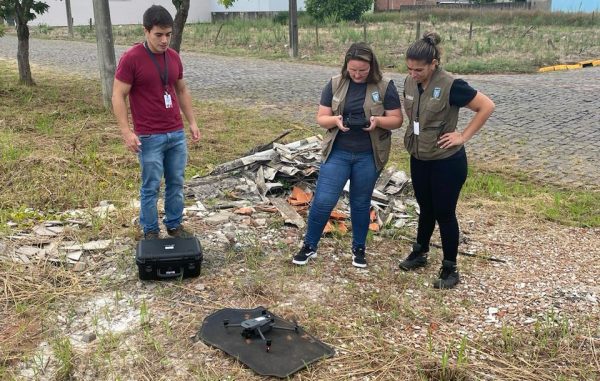 Venâncio Aires testa drone para identificar criadouros da dengue