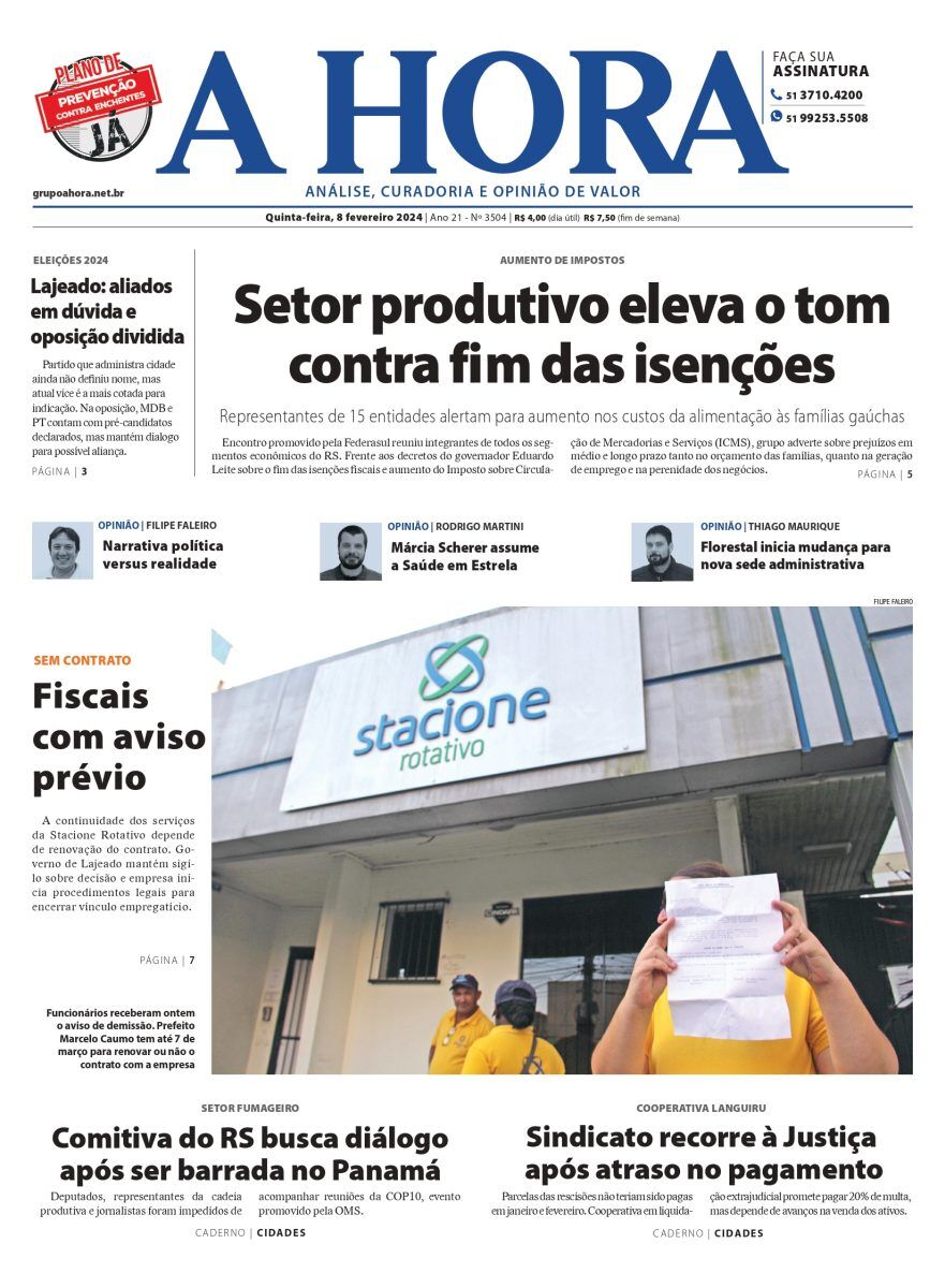 A Hora – 08/02/2024