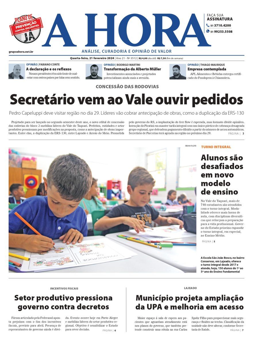 A Hora – 21/02/24