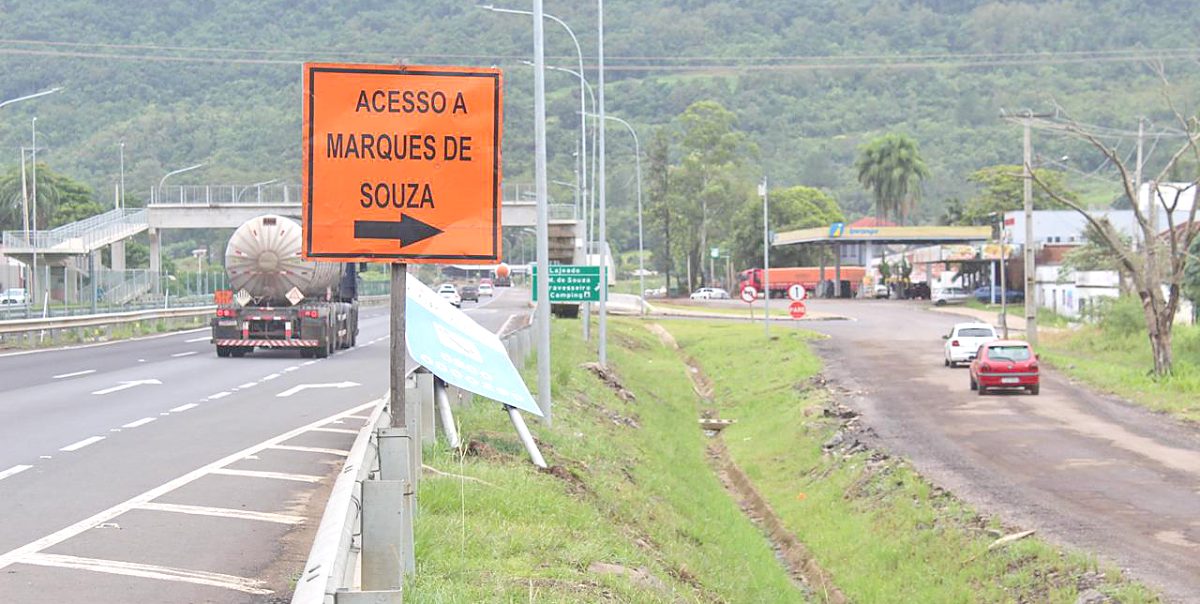 Marques de Souza cobra mudanças em trevo e nova alça de acesso