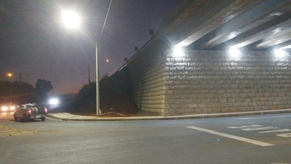 Lajeado instala iluminação no novo viaduto da ERS-130