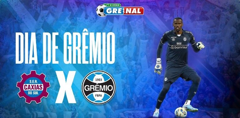 Rádio A Hora transmite Caxias X Grêmio