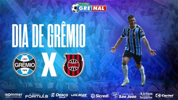 Rádio A Hora transmite Grêmio x Brasil de Pelotas