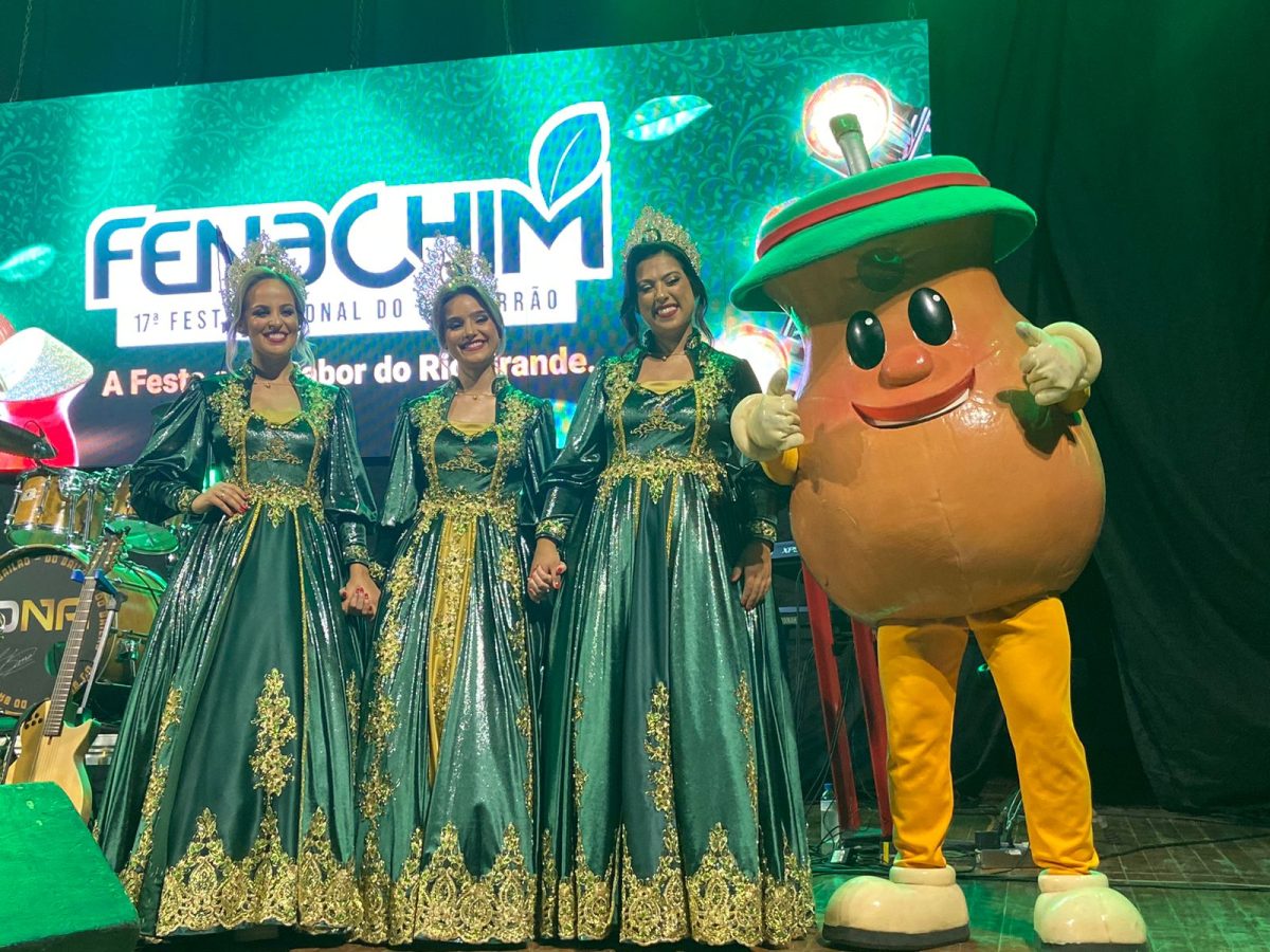 Divulgada programação oficial e trajes das soberanas da Fenachim