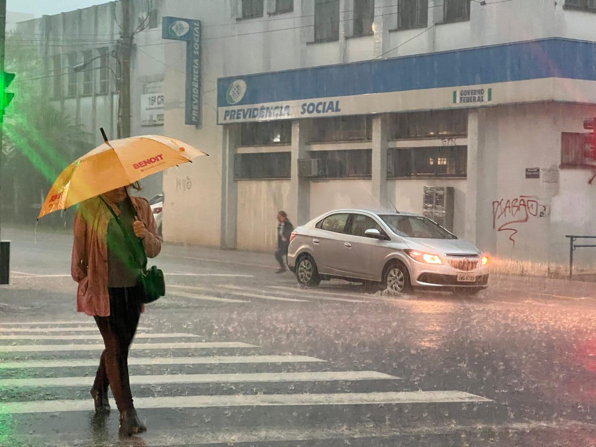 Em três dias, chuva passa dos 80mm no Vale